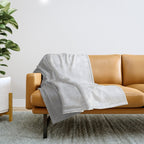 Ombre Paint Color Wash (gray/white) Throw Blanket Gallery Image 1
