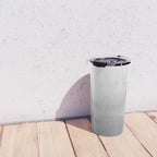 Ombre Paint Color Wash (gray/white) Travel Mug Gallery Image 4