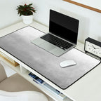 Ombre Paint Color Wash (gray/white) Desk Mat Gallery Image 2
