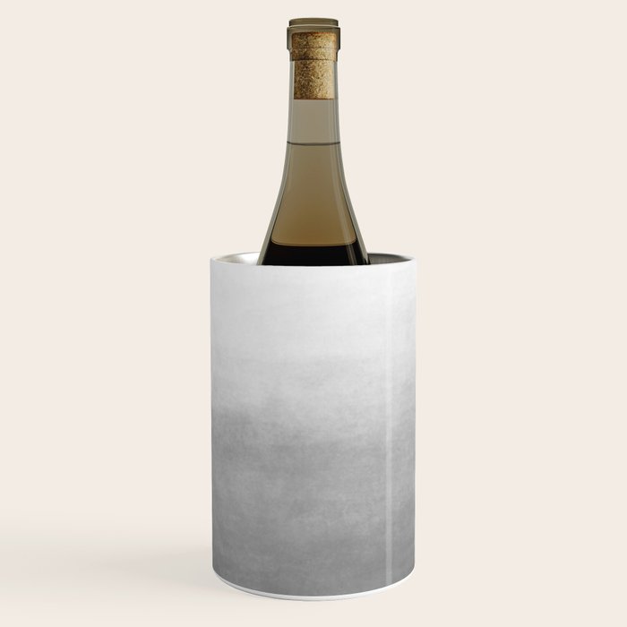 Ombre Paint Color Wash (gray/white) Wine Chiller Gallery Image 2