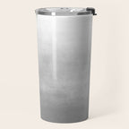 Ombre Paint Color Wash (gray/white) Travel Mug Gallery Image 2