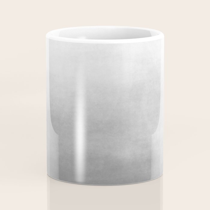 Ombre Paint Color Wash (gray/white) Coffee Mug Gallery Image 4