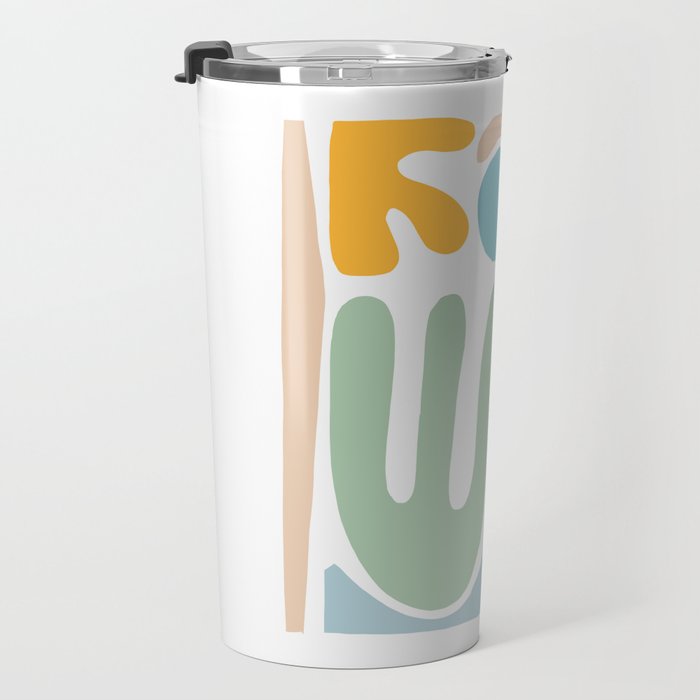 Colourful Seaside memories 4.  Travel Mug Gallery Image 3