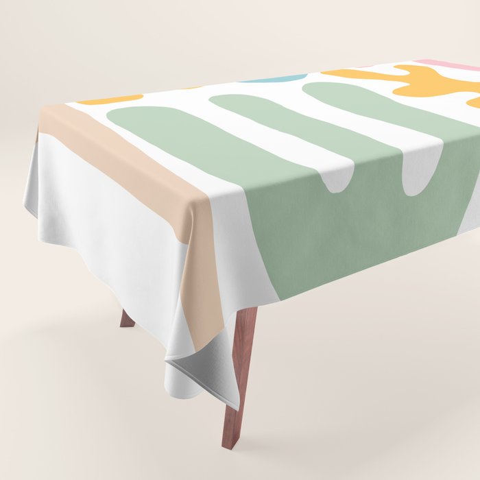 Colourful Seaside memories 4.  Tablecloth Gallery Image 1