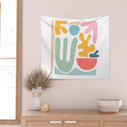 Colourful Seaside memories 4.  Wall Tapestry Gallery Image 2