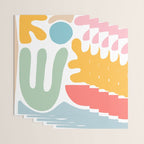 Colourful Seaside memories 4.  Wrapping Paper Gallery Image 3