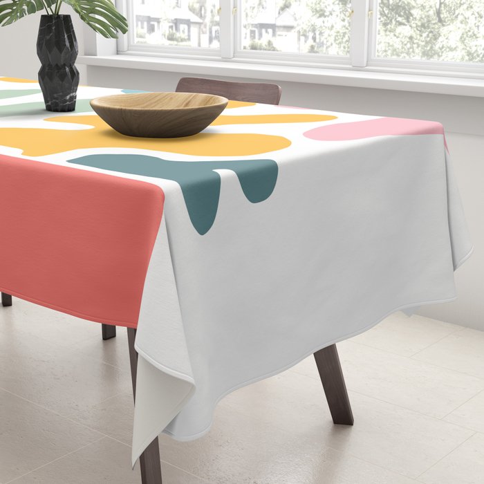 Colourful Seaside memories 4.  Tablecloth Gallery Image 3