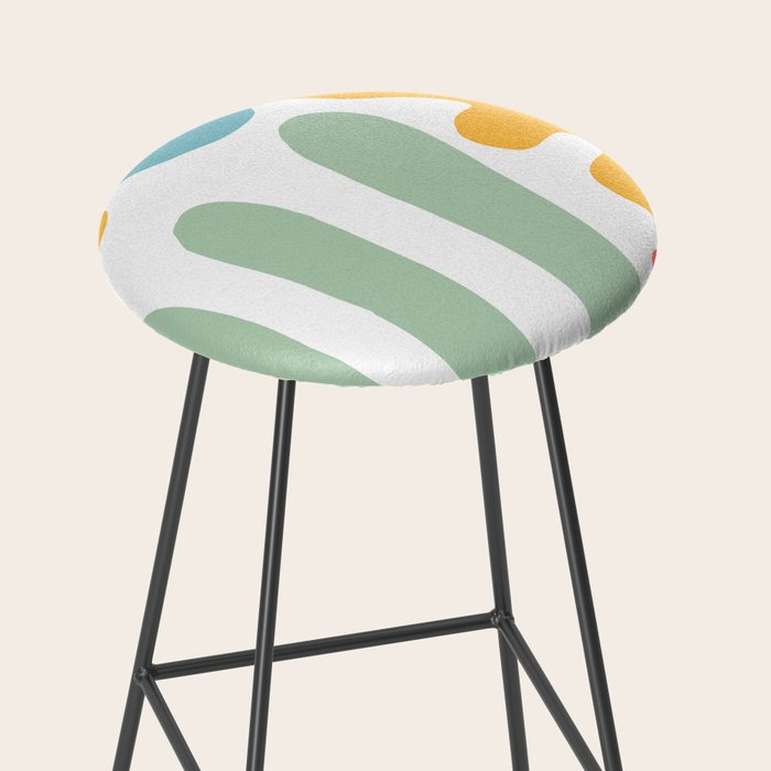 Colourful Seaside memories 4.  Stool Gallery Image 2