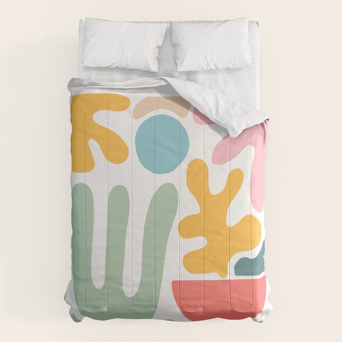 Colourful Seaside memories 4.  Comforter Gallery Image 1