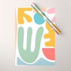 Colourful Seaside memories 4.  Wrapping Paper Gallery Image 1