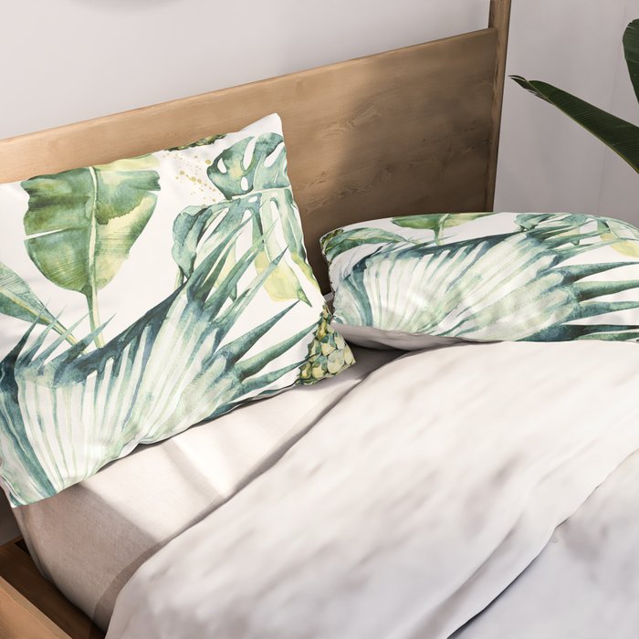 Bahamas - golden Pillow Sham Gallery Image 2