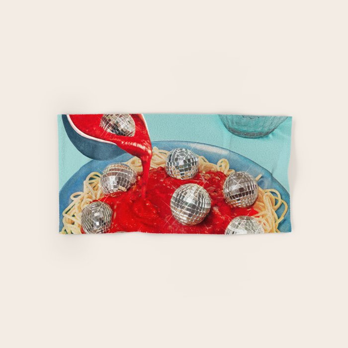 Spaghetti Disco balls  Bath Towel Gallery Image 1