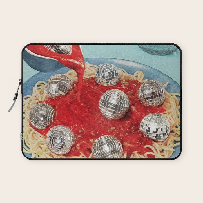 Spaghetti Disco balls  Laptop Sleeve Gallery Image 1