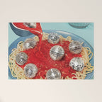 Spaghetti Disco balls  Welcome Mat Gallery Image 1