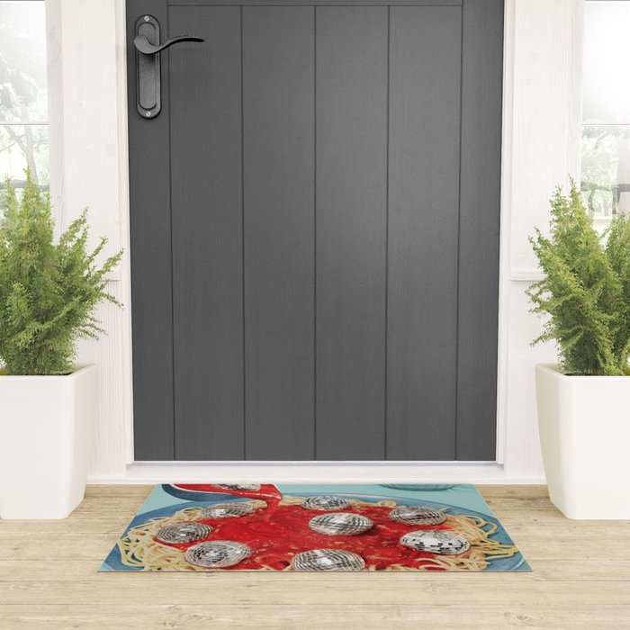 Spaghetti Disco balls  Welcome Mat Gallery Image 3