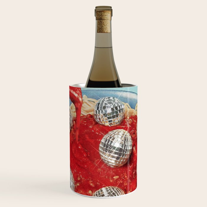 Spaghetti Disco balls  Wine Chiller Gallery Image 1