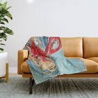 Spaghetti Disco balls  Throw Blanket Gallery Image 1