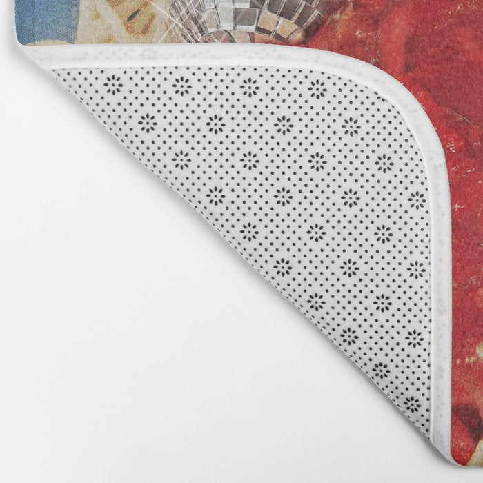 Spaghetti Disco balls  Bath Mat Gallery Image 2