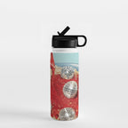 Spaghetti Disco balls  Water Bottle Gallery Image 1