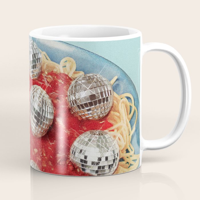 Spaghetti Disco balls  Coffee Mug Gallery Image 1