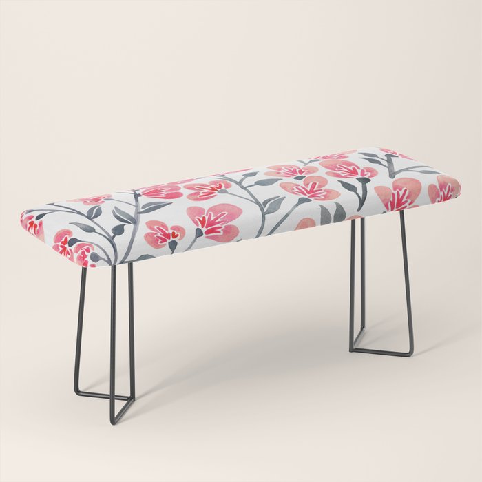 Cherry Blossoms - Pink & Black Palette Bench Gallery Image 1
