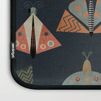 moths butterflies fall mid mod 1 Laptop Sleeve Gallery Image 3