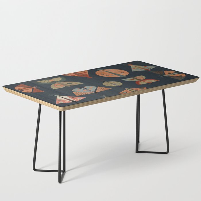 moths butterflies fall mid mod 1 Coffee Table Gallery Image 1