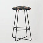 moths butterflies fall mid mod 1 Stool Gallery Image 1