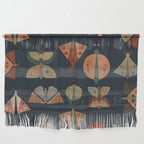 moths butterflies fall mid mod 1 Wall Hanging Gallery Image 1