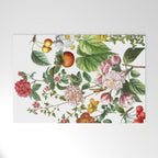 Persimmon Botanical Bloom Welcome Mat Gallery Image 1
