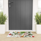 Persimmon Botanical Bloom Welcome Mat Gallery Image 3