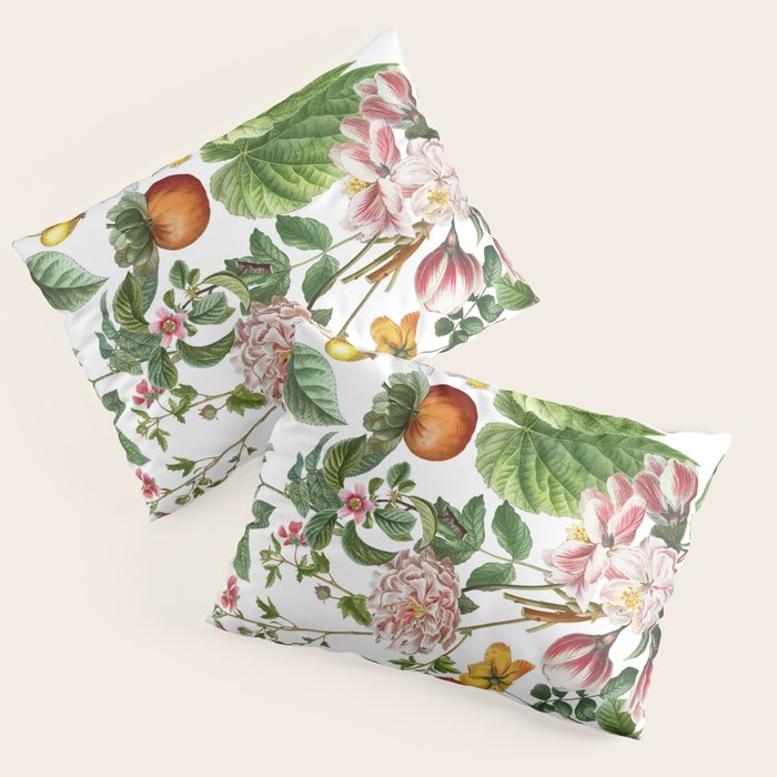 Persimmon Botanical Bloom Pillow Sham Gallery Image 3