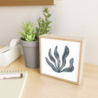 Sea Grass . Navy Mini Art Print Gallery Image 2