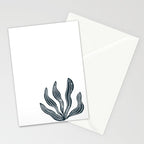 Sea Grass . Navy Stationery Card Gallery Image 2
