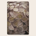Hydrangea - botanical flower photograph pastel purple Cutting Board Gallery Image 1