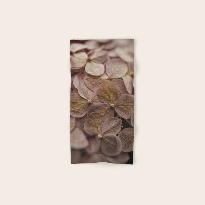 Hydrangea - botanical flower photograph pastel purple Bath Towel Gallery Image 1