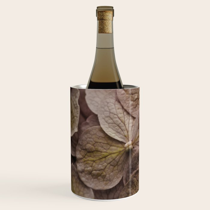 Hydrangea - botanical flower photograph pastel purple Wine Chiller Gallery Image 2