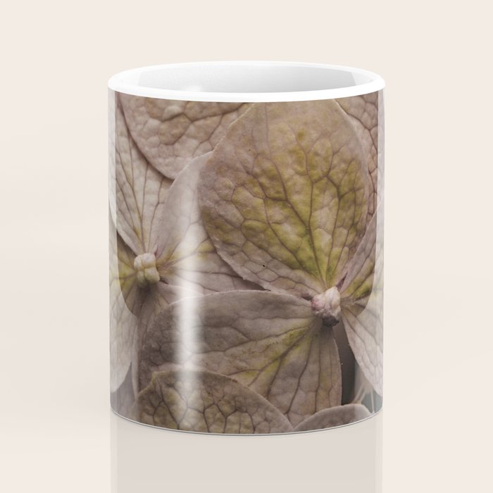 Hydrangea - botanical flower photograph pastel purple Coffee Mug Gallery Image 4