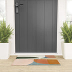 Soft Modern Abstract Shapes III Welcome Mat Gallery Image 3