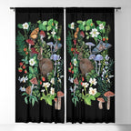 Rabbit and Strawberry Garden Window Curtain Gallery Image 5