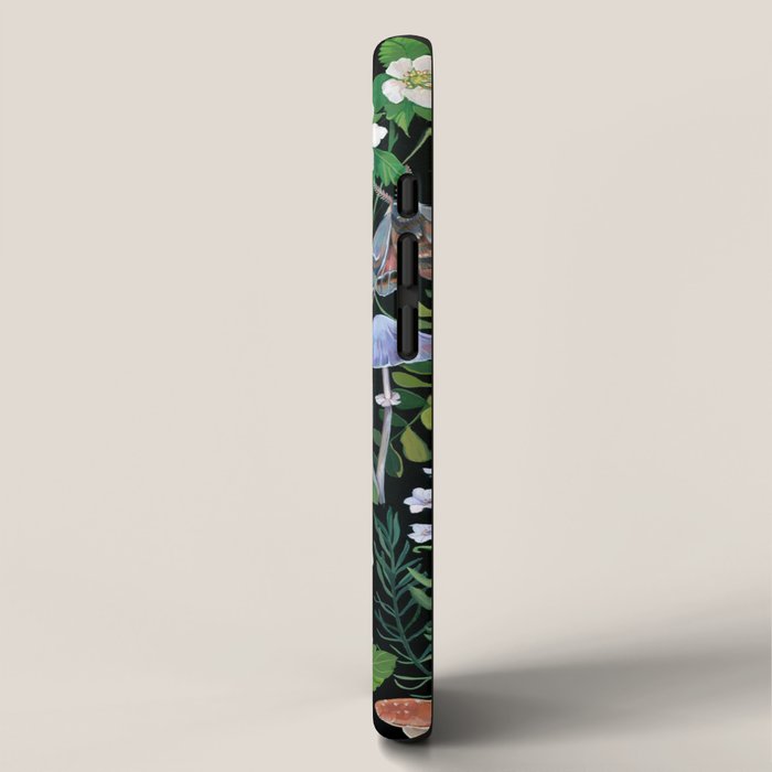 Rabbit and Strawberry Garden iPhone Case Gallery Image 2