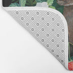 Rabbit and Strawberry Garden Bath Mat Gallery Image 2