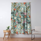 Painting blooming in circles Window Curtain Gallery Image 5