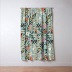 Painting blooming in circles Window Curtain Gallery Image 3