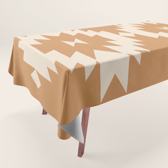 Southwestern Minimalism - Desert Orange Tablecloth Gallery Image 1