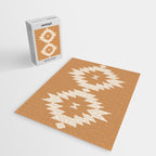 Southwestern Minimalism - Desert Orange Jigsaw Puzzle Gallery Image 2