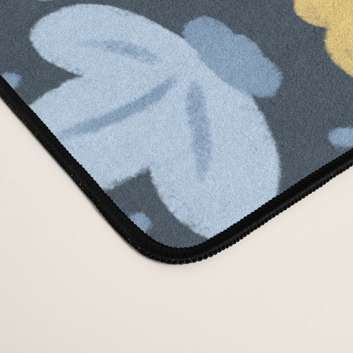 Red and yellow flowers pattern Desk Mat Gallery Image 4