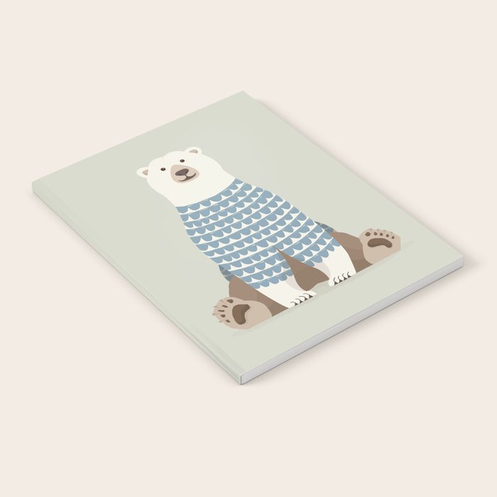 Whimsical Polar Bear Notebook Gallery Image 2