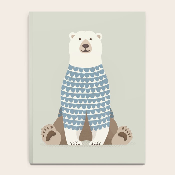 Whimsical Polar Bear Notebook Gallery Image 4