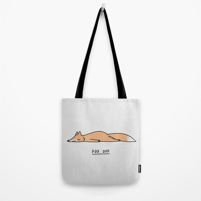 Fox Off Tote Bag Gallery Image 2